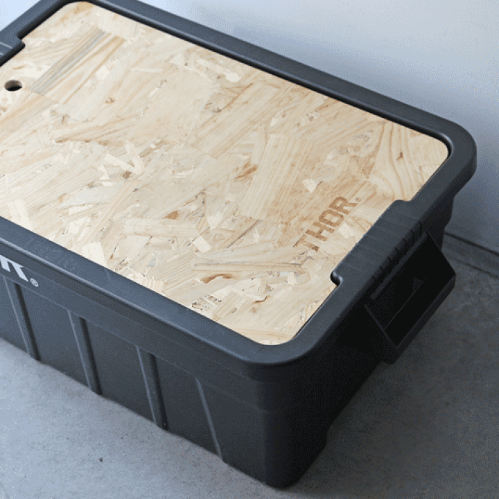 楽天市場】THOR Large Totes With Lid 75L DC 