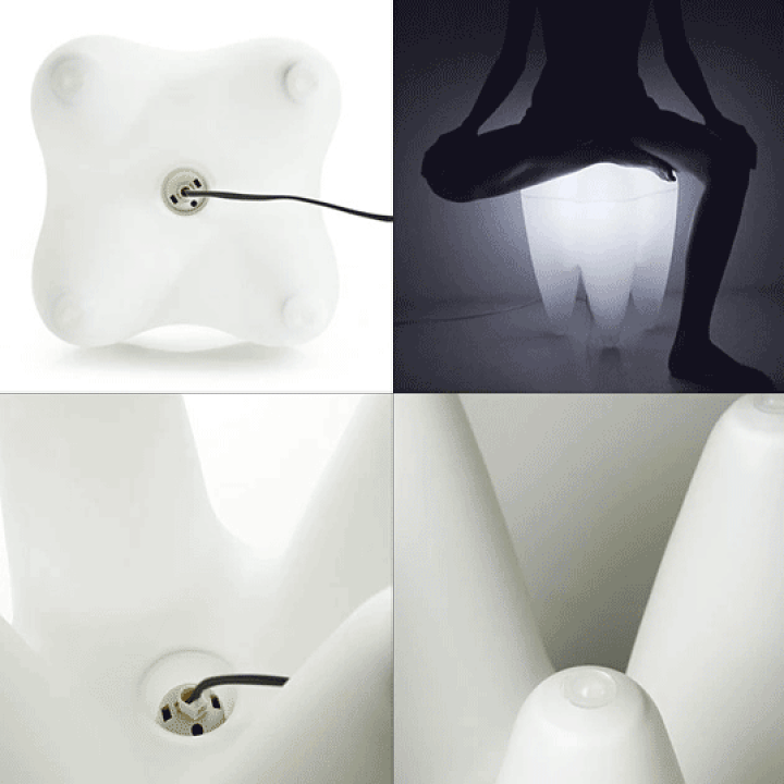 楽天市場】Propaganda Tooth Lamp白く輝いた歯の形をした風変りな 