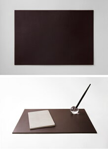 Leather Desk Mat S 【レザーデスクマットSサイズ】　ブラック　ダークブラウン送料無料ステーショナリーインテリアギフト　プレゼント