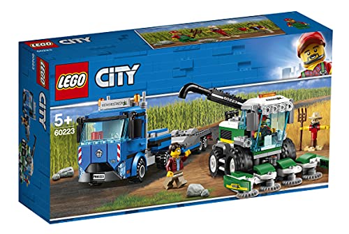レゴ LEGO シティ 収穫トラクターと輸送車 60223 チープ 高価値 男の子 おもちゃ 車 ブロック