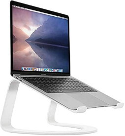 Twelve South Curve for MacBooks and Laptops | 人間工学にもとづくデザイン。冷却台として放熱性に優れるノートブックスタンド。 家でもオフィスでも ホワイト