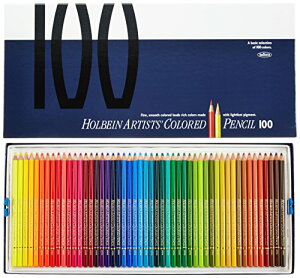 ホルベイン 色鉛筆 100色 セット 紙函