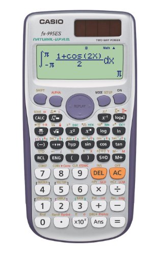 カシオ 関数電卓 数学自然表示 572関数 10桁 fx-995ES-N シルバー