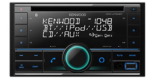 ケンウッド KENWOOD Alexa 超目玉 対応 バリアブルイルミ 2DIN 安値 オーディオデッキ DPX-U750BT レシーバー Bluetooth USB iPod CD