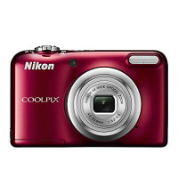 Nikon デジタルカメラ COOLPIX A10 レッド 光学5倍ズーム 1614万画素 乾電池タイプ A10RD
