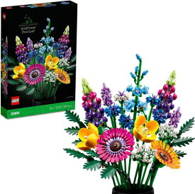 レゴ(LEGO) アイコン ワイルドフラワーブーケ 10313 インテリア 造花 花束 おもちゃ ブロック 誕生日 プレゼント ギフト フラワー