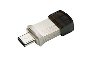 トランセンド USBメモリ 64GB USB3.1 Gen1 Type-A/Type-C 両コネクタ-搭載 コンパクトタイプデータ復旧ソ 送料無料