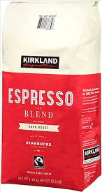 KIRKLAND(カークランド) シグネチャー スターバックス エスプレッソブレンド コーヒー(豆)1.13kg 送料無料