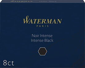 WATERMAN ウォーターマン 詰め替えインク ブラック S0110850 1.4ml 正規輸入品 送料無料