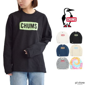 【2024春夏新作】CHUMS チャムス Tシャツ CHUMS Logo L/S T-Shirt 長袖 メンズ レディース ユニセックス 綿 コットン 全6色 M-XL CH01-2273