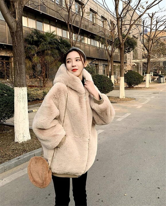 楽天市場】フェイクファーコート 冬 レディース ショート丈 ファー  