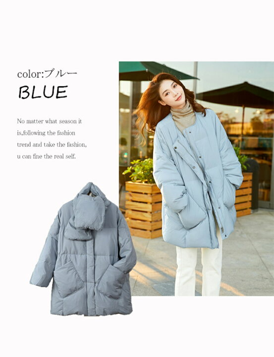 楽天市場】ダウンコート レディース 大きいサイズ ダウン 黒 ノー  