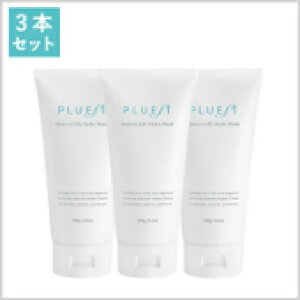 【PLUESTプルエスト公式・3本セット・送料無料】 Mannan Jelly Hydro Wash / マンナンジェリーハイドロウォッシュ 120g 正規品 ※ご使用ガイドブック付 角質 毛穴 保湿 こんにゃく 洗顔 ジェル