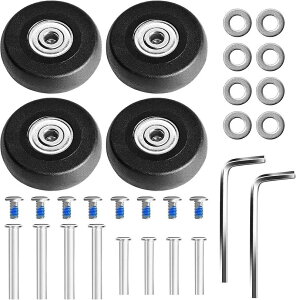 �X�[�c�P�[�X �L���X�^�[ ���� 4�Z�b�g (���a50mm ��18mm) �É��V���[�Y �L�����[�P�[�X �L���X�^�[ �ԗ֕�C�p �X�[�c�P�[�X �L���X�^�[ �����p �^�C�� DIY �C�� �L�����[�P�[�X�^�C���L�b�g 