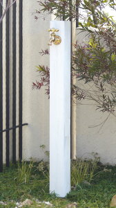 立水栓 おしゃれ 水栓柱 セット 【ポイント2倍】【プレゼント付き】 ウォータースタンド 1口 蛇口付 ディーズガーデン 手洗い場 外 水道