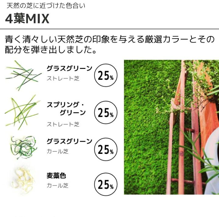 楽天市場】人工芝 ロール 2m×10m 20平米 芝丈35mm 高密度 リアル 芝生 
