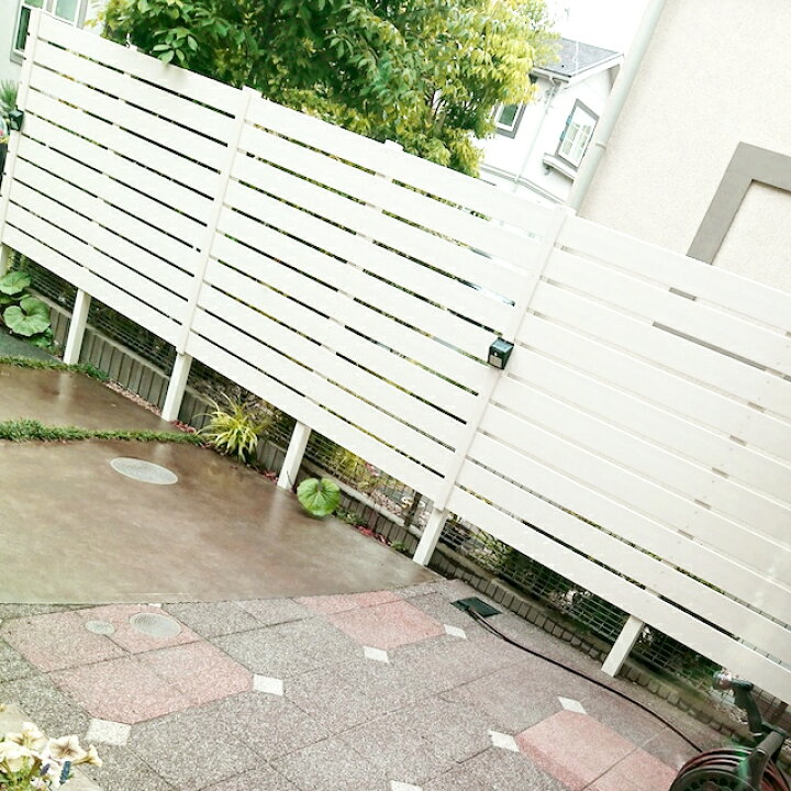 楽天市場 目隠しフェンス 樹脂フェンス ボーダーフェンス 木目調 アルファウッド 外構フェンスセット W00 W4000 H1500 ディーズガーデン 屋外 Diy おしゃれ 庭 ガーデニング 人工木 送料無料 ポイントアップ2倍 エクステリア通販プルーマガーデン
