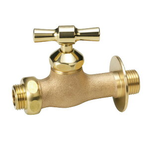 屋外 蛇口 ハンドル おしゃれ 水栓 補助蛇口 Nシリーズ 補助水栓 ホース接続 スタンダード 立水栓向け 飾り水栓