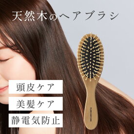 【公式】 ウッドヘアブラシ PLUME HAIR CARE プリュムヘアケア 美容室専売