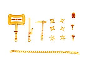 プラアクト・オプション・シリーズ04：忍（シノビ）3（クリアオレンジ）