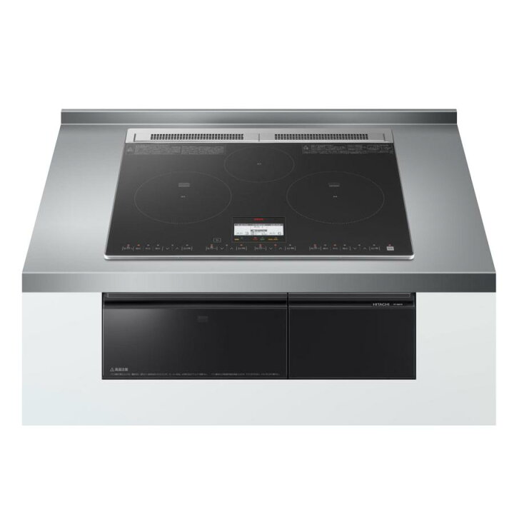 楽天市場】HT-N8KTF-K 日立 IHクッキングヒーターN8Tシリーズ 幅60cm 3 