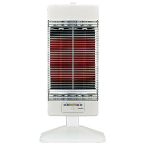 CH12RBW コロナコアヒート 電気ストーブ 床置型電気暖房 床赤外線 ホワイト (CH1223R(W)の後継品)