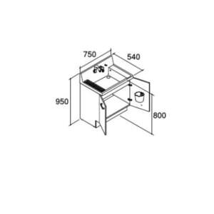 AR3N-755SFYN nCO[h INAX/LIXIL sA ʉϑ{ ^Cv n VOo[V[ Ԍ750mmkHJl