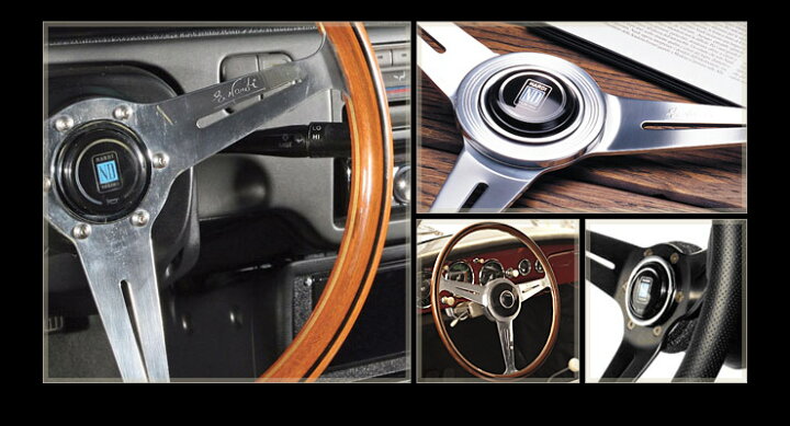 楽天市場】【売れてます！】NARDI ステアリング Classic 330mm ウッド 
