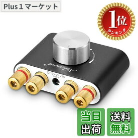 【送料無料】【楽天ランキング1位獲得】アップグレード版 Nobsound NS-01G Pro パワーアンプ bluetooth 5.0 100W アンプ スピーカー用 デジタルパワーアンプ HiFi オーディオ 電源付き (ブラック)