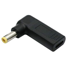 fine-R タイプC USB-C 入力 DC 5.5×2.5mm （他サイズあり） 変換 acer 東芝 ASUS Lenovo ノートパソコン 充電 PD 充電 日本検品済 TYPE-C 変換アダプター プラグ AC 充電 （PL保険加入品） (P 5525)