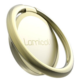 Lomicall スマホリング 4mm 薄い 180度 360度回転式 ：携帯電話 リングホルダー, 携帯リング 指輪型 薄 ホールドリングスタンド, フィンガーリング, 薄型 アイホン 指リング, 落下防止 すまほ りんぐ, 角度調整可能, ケイタイ スマフォスタンド機能, 丸型, 取り外し可能