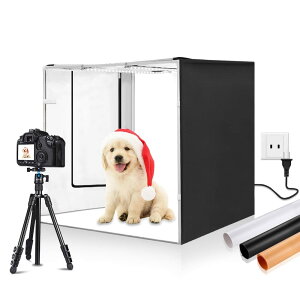 y80cmz PULUZ ^Be{bNX 80*80*80cm BeLbg ȈՃX^WI ܏ |[^uܕt ȈՃX^WI 80W 5500LM\ Fʐ^ƖX^WI Ԃǂ 3FwiV[giAAI