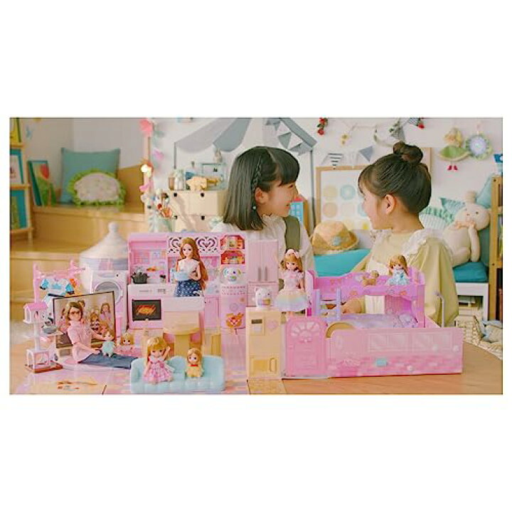 楽天市場】タカラトミー 『 リカちゃん チャイムでピンポーン かぞくで 