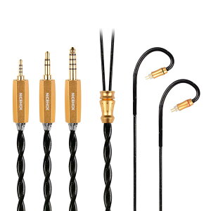 【送料無料】NICEHCK BlackSoul イヤホンケーブル 銀メッキ五元素合金とレアアース合金 2.5mm プラグ 0.78mm 2Pin コネクタ アップグレードケーブル 着脱式 プラグ 耳掛け式 HIFI 音質改善 交換用ケー