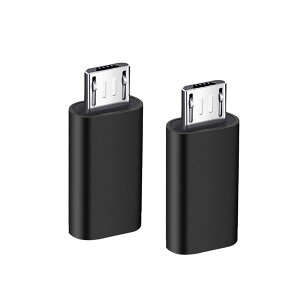 yzYFFSFDC USB-C  Micro USB A_v^ Type-C (X) to Micro USB (IX) ϊA_v^ 2 }CNUSBϊA_v^[ ϊRlN^ [dƃf[^] XperiaAGalaxyANexusAHUAWEIMicro USB