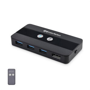 yzCable Matters 8K KVM DisplayPort XCb` 2p\Rp 1X DisplayPort 1.4 3X USB 3.0|[g 8K 60Hz/4K 120Hz 5Gbps 蓮ؑ֊ Rt FreeSync/G-SYNC/HDRΉ
