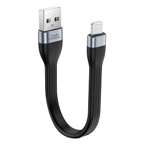 yzyApple MFiF؁ziPhone[dP[u, CableCreation Z CgjOP[u 0.15M, 12W iPhone }[d f[^ iPhone 14 Pro /14 /13/ 13Pro/iPhone 12ȂǂɑΉ
