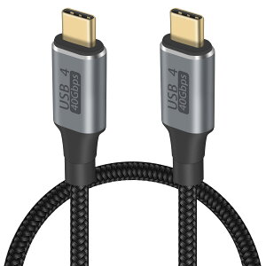 yzDuttek Thunderbolt 3 Z[dP[u, 40Gbps USB Type CZP[u USB 4IXIX 8k Thunderbolt 4 P[u PD 100W [d 8K@60Hz rfIo Thunderbolt 3/4 foCX 50cm
