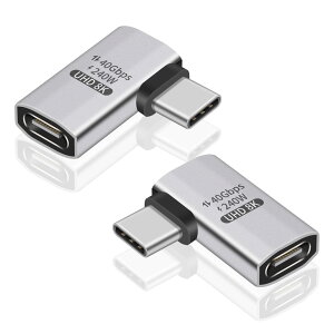 yzDuttek USB C L ϊA_v^, Type-c  LA_v^A240W PD}[d90xUSB CA_v^[ 40Gbps ThunderboltA_v^[ T|[g8KrfI^CvCIXXA_v^[240Wd͋ΉAm