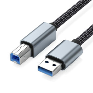 yzv^[P[u(3m, O[) Suptopwxm USB2.0P[u ^CvAIX - ^CvBIX ϋviC҂ 480Mbpsf[^] CanonAGv\AuU[ Ȃǂ̃v^[ Fax 