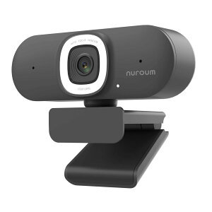Nuroum WebJ 2K EFuJ 60FPS }CNt Web camera LEDOCgt I[gtH[JX 75°p ~[g@\ 3iK vCoV[ی ␳ USBڑ Xg[~O 