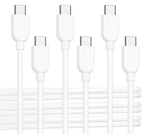 yzCable Matters 3{Zbg USB C P[u zCg 1.8m/6ft _炩 USB Type-C P[u 60W PDΉ I W u[ p[v iPhone16/iPhone 15/15 Pro/15 Plus/15 Pro Max/Galaxy S23Ή