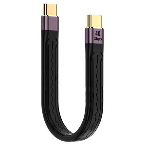 yzLIANHATA USB Type CtoC P[u USB4.0 40Gbpsf[^] 8K@60Hzfo PDΉ100W/5A}[d USB-C to USB-C 13.5cm Mac Book Pro/Nintendo Switch/Nexus 6P 5X/Sam sung Galaxy S8/LG G5 V20ȂǂType CfoC