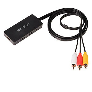yzseisso HDMIR|Wbg֕ϊ ԍڗpΉ HDMI to RCA/AV/R|Wbg ϊA_v^[ ϊP[u 1080P USBd ԍڃj^[Ή \tgsv AiO3 RCA