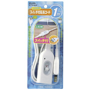 yzGp (ELPA) XCb`tR[h RZg 1m 125V 15A XCOvO W-S1010B(W)