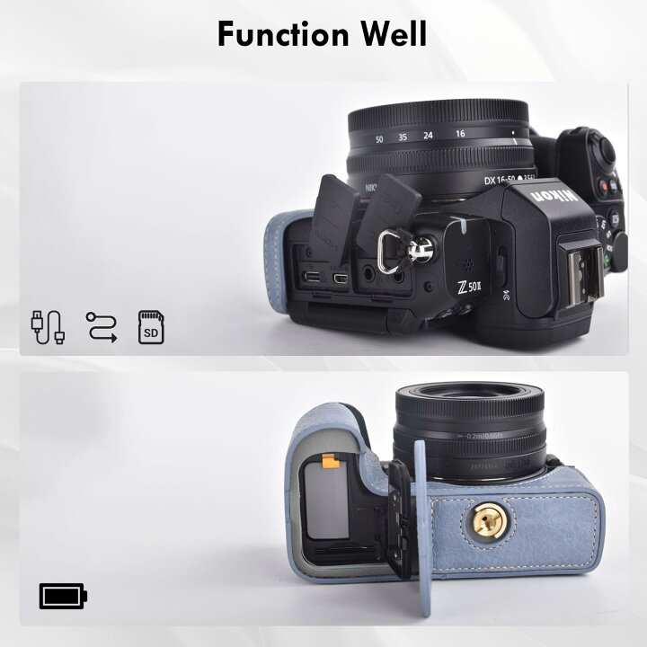 楽天市場】【送料無料】VOVMOEYA 保護カメラケース Nikon Z50 II 