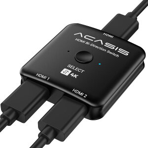 yzACASIS HDMI ؂ւ z 4K 60Hz, HDMI ZN^[ 21o o HDCP 2.2, 蓮 dsv PC Xbox PS4 Fire TV Stick Apple TVɑΉ