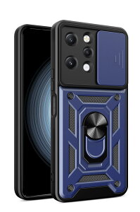 【送料無料】Redmi 12 5G ケース『AFINER』新型 TPU+PC カバー リング 360度回転 スタンド機能 車載ホルダー対応 レンズ保護 Redmi 12 5G 専用 耐衝撃 衝撃吸収 指紋防止 擦り傷防止 着脱簡単 (ダーク