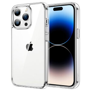 yzJEDirect iPhone 14 Pro 6.1C`p ΂݂Ȃ یP[X Ռz op[Jo[ h~ NAobN (NA)