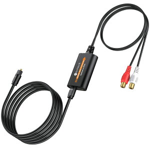 yzNeoteck 192KHz fW^ to RCA ϊ fW^ to AiO ϊ Av`bv Toslink to RCA I[fBIA_v^[ P[ut
